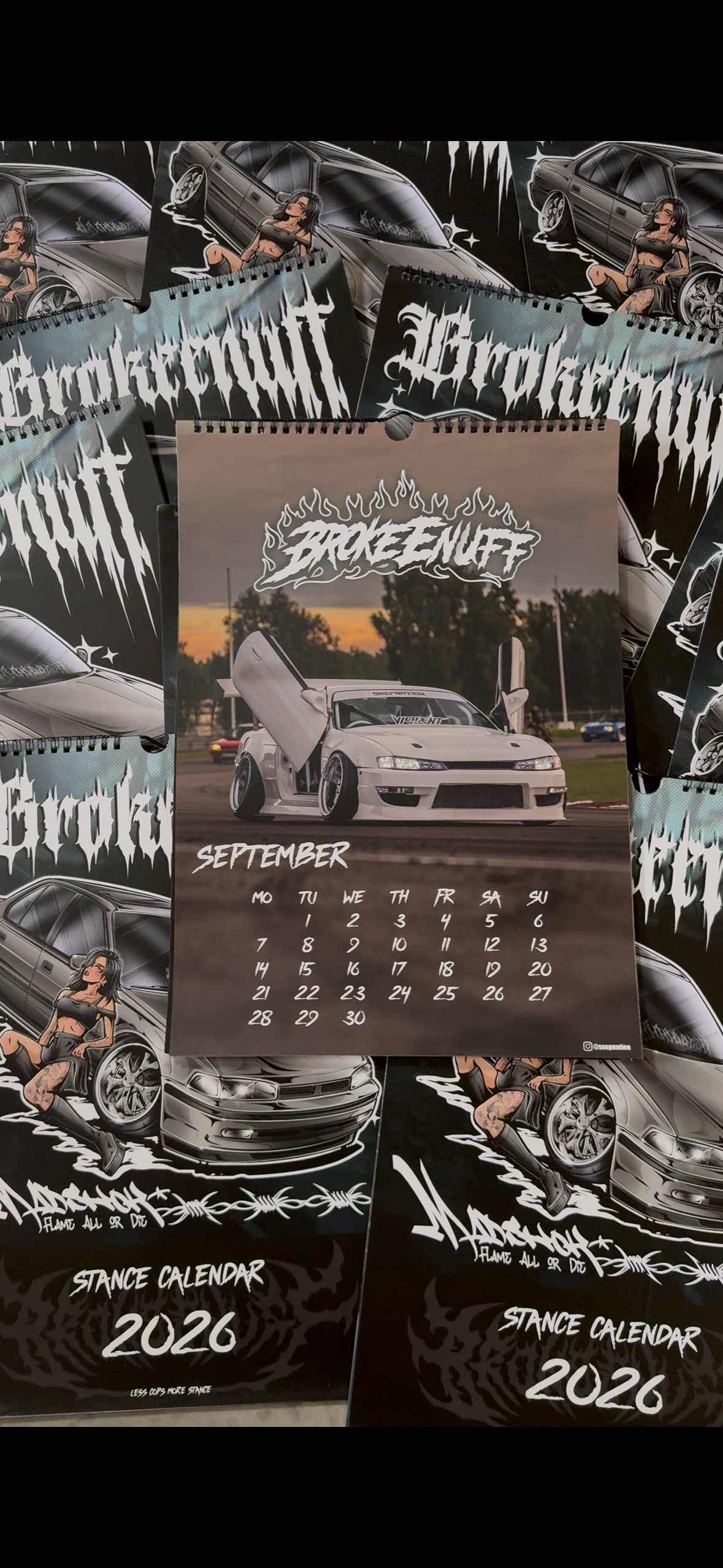 2026 Stance Calendar - LIMITED!