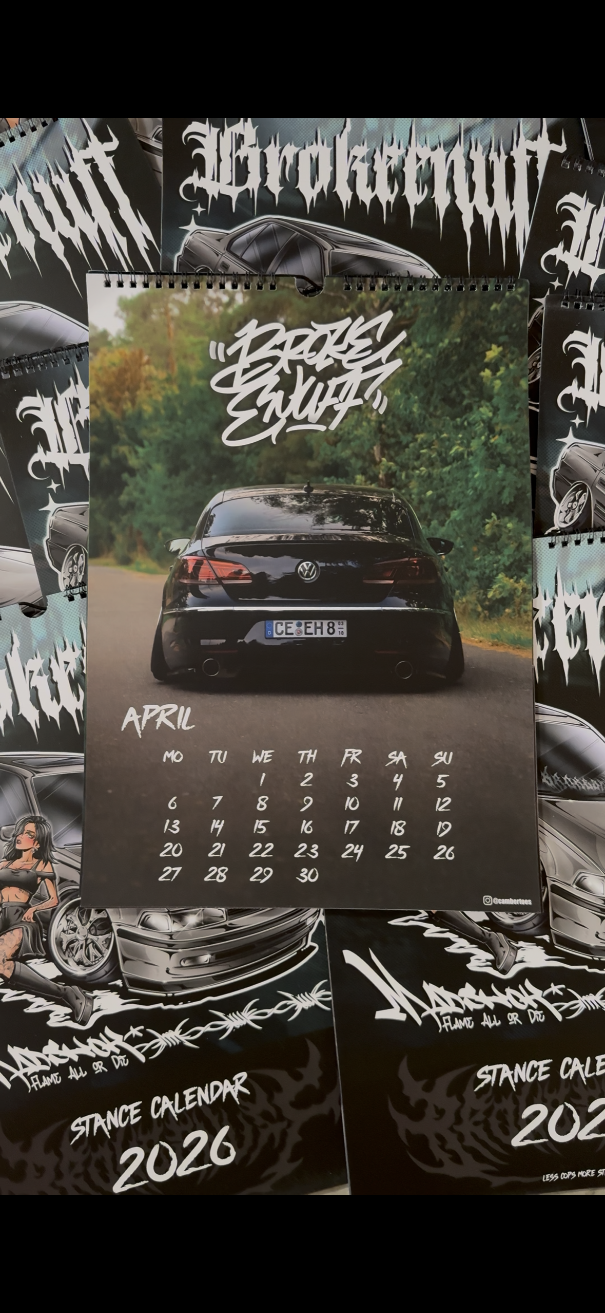2026 Stance Calendar - LIMITED!