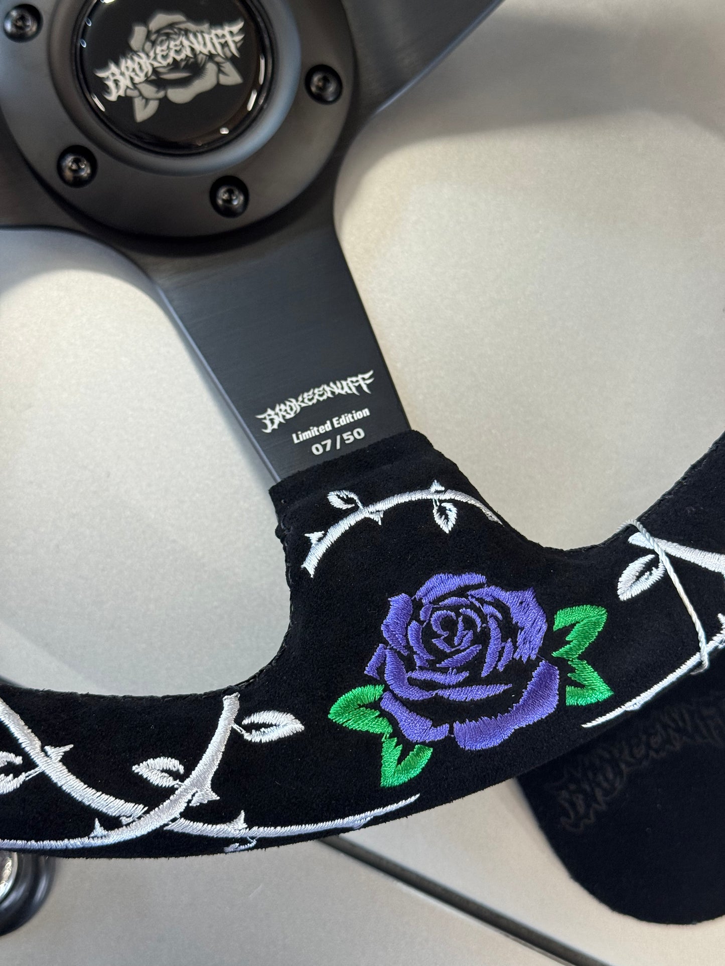 Thorns and Purple Roses Steering Wheel LIMITED!