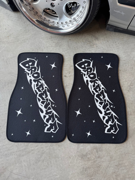 Tribal Graffiti Stars Floormats