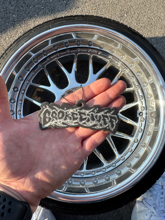 Tribal Graffiti Air Freshener CHROME