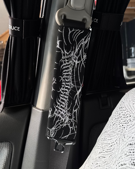 Death Metal Cyber Sigilism Seatbelt Covers