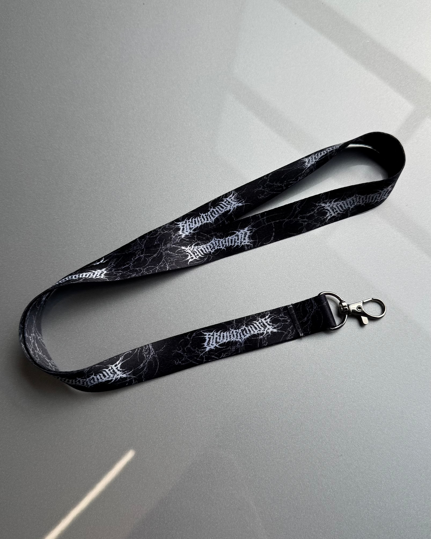 Death Metal Cyber Sigilism Lanyard