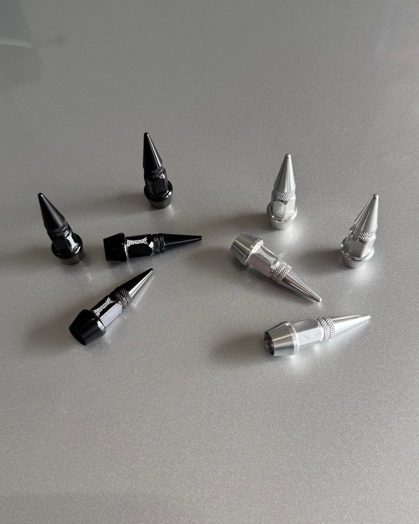 Tribal Style Valve Caps - black or silver