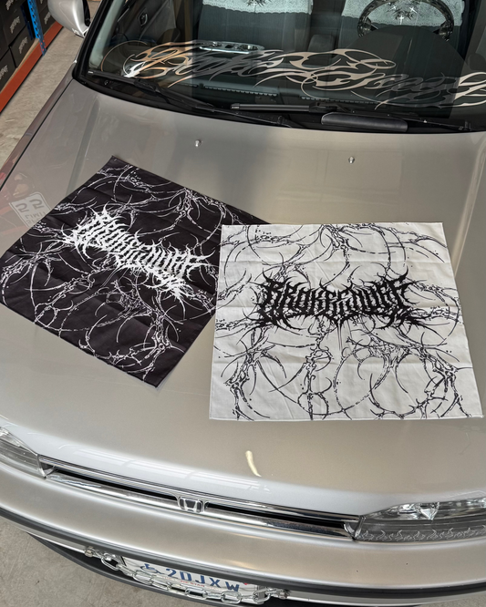Death Metal Cyber Sigilism Bandana white or black