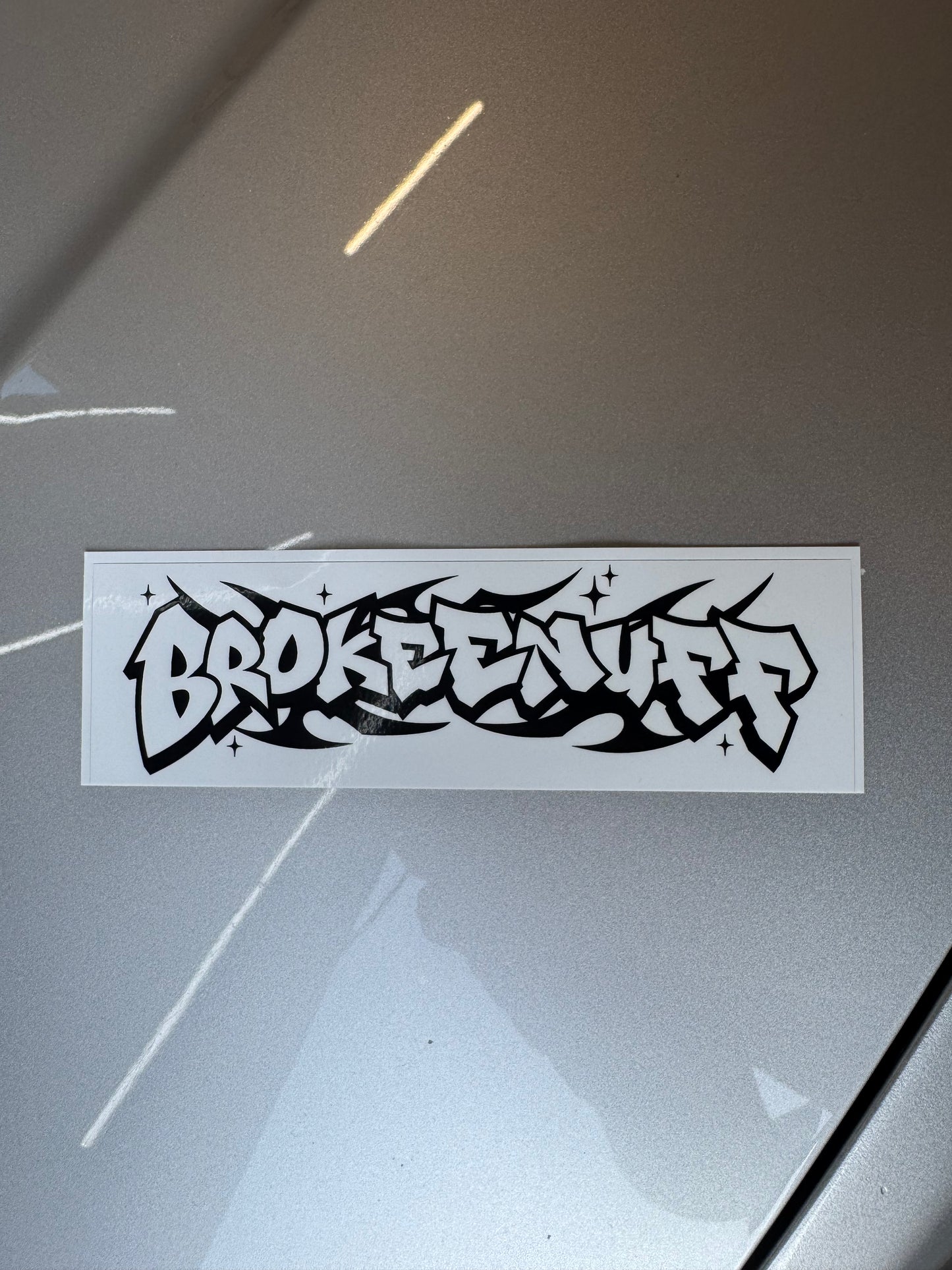 Tribal Graffiti Slap Sticker