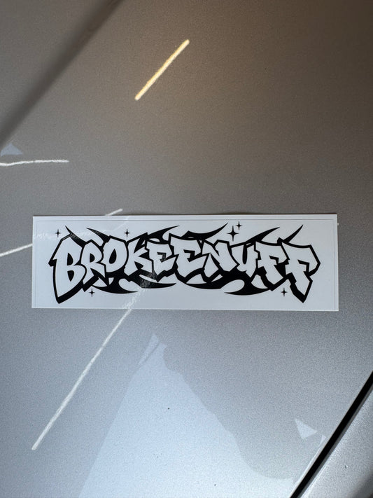 Tribal Graffiti Slap Sticker