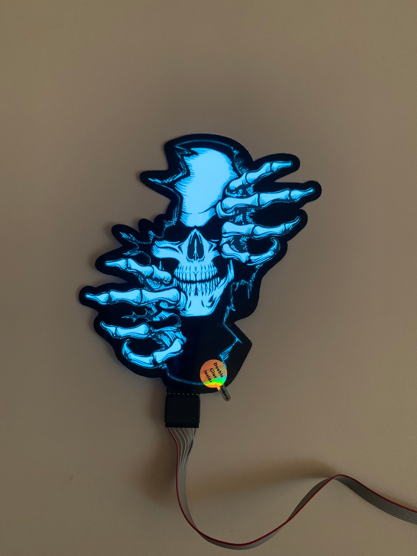 Halloween Horror Skull LED Panel