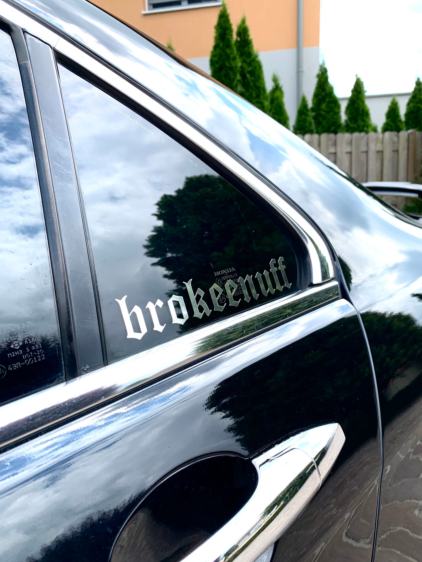 brokeenuff Small Sticker