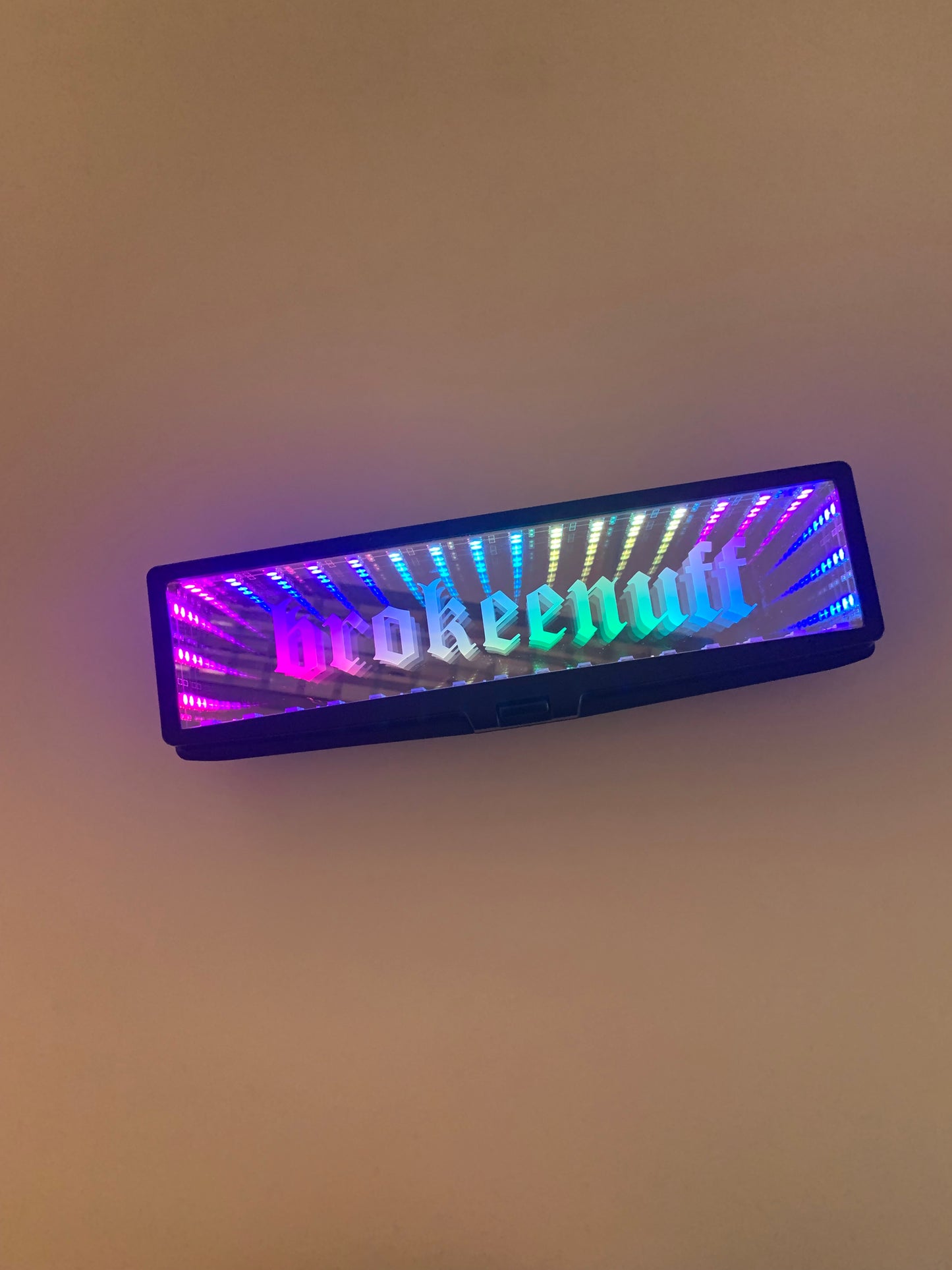 brokeenuff RGB Infinity Mirror